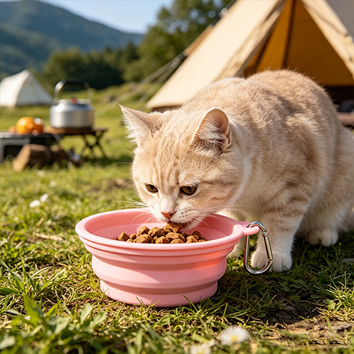 Foldable Silicone Pet Bowl
