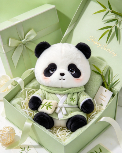 Relaxing Panda Plush
