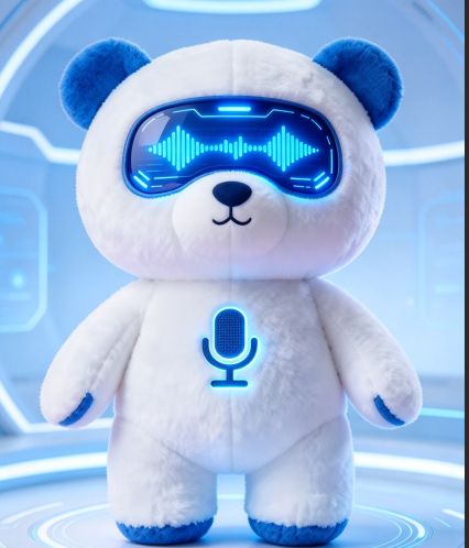 AI Voice-Interactive Plush, Cyber Bear