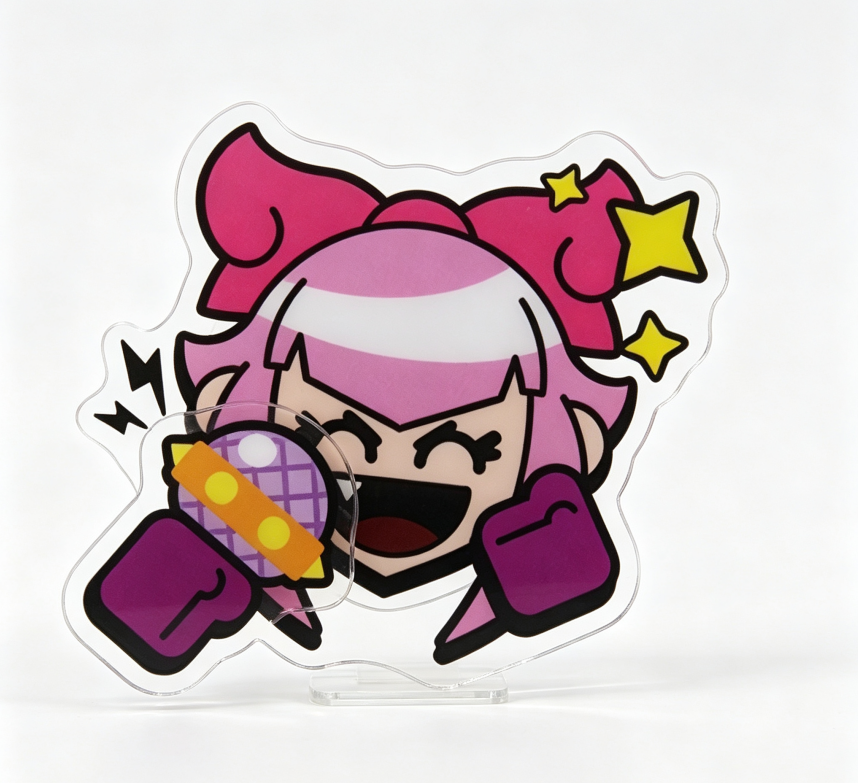 Rotating Acrylic Character Accessory