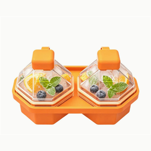 Diamond-Cut Silicone Ice Ball Mold