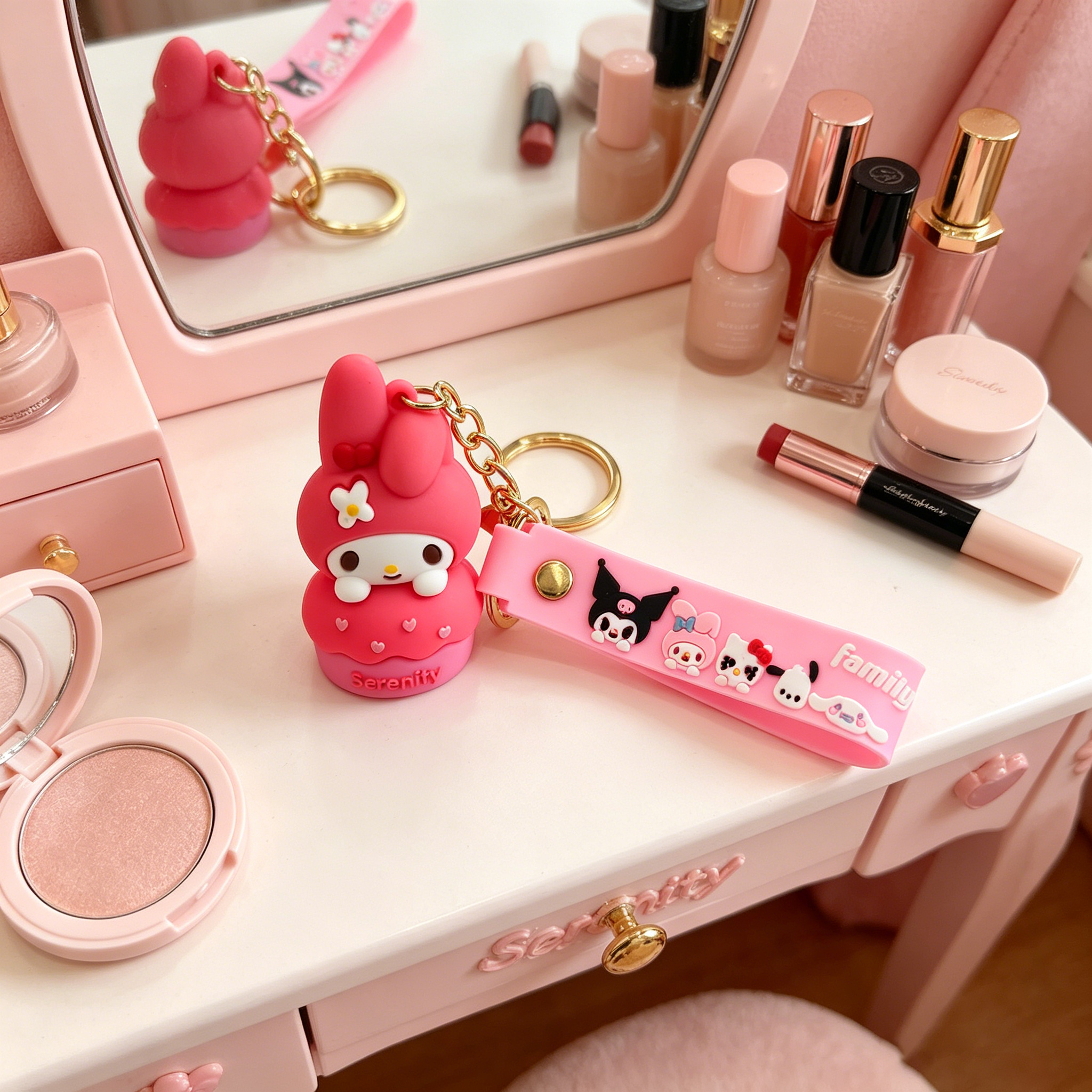 My Melody PVC Keychain
