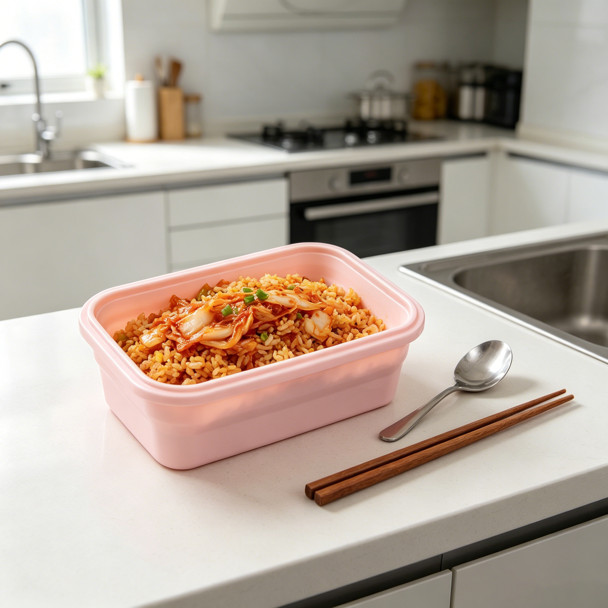 Foldable Silicone Lunch Box