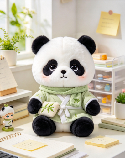 Relaxing Panda Plush