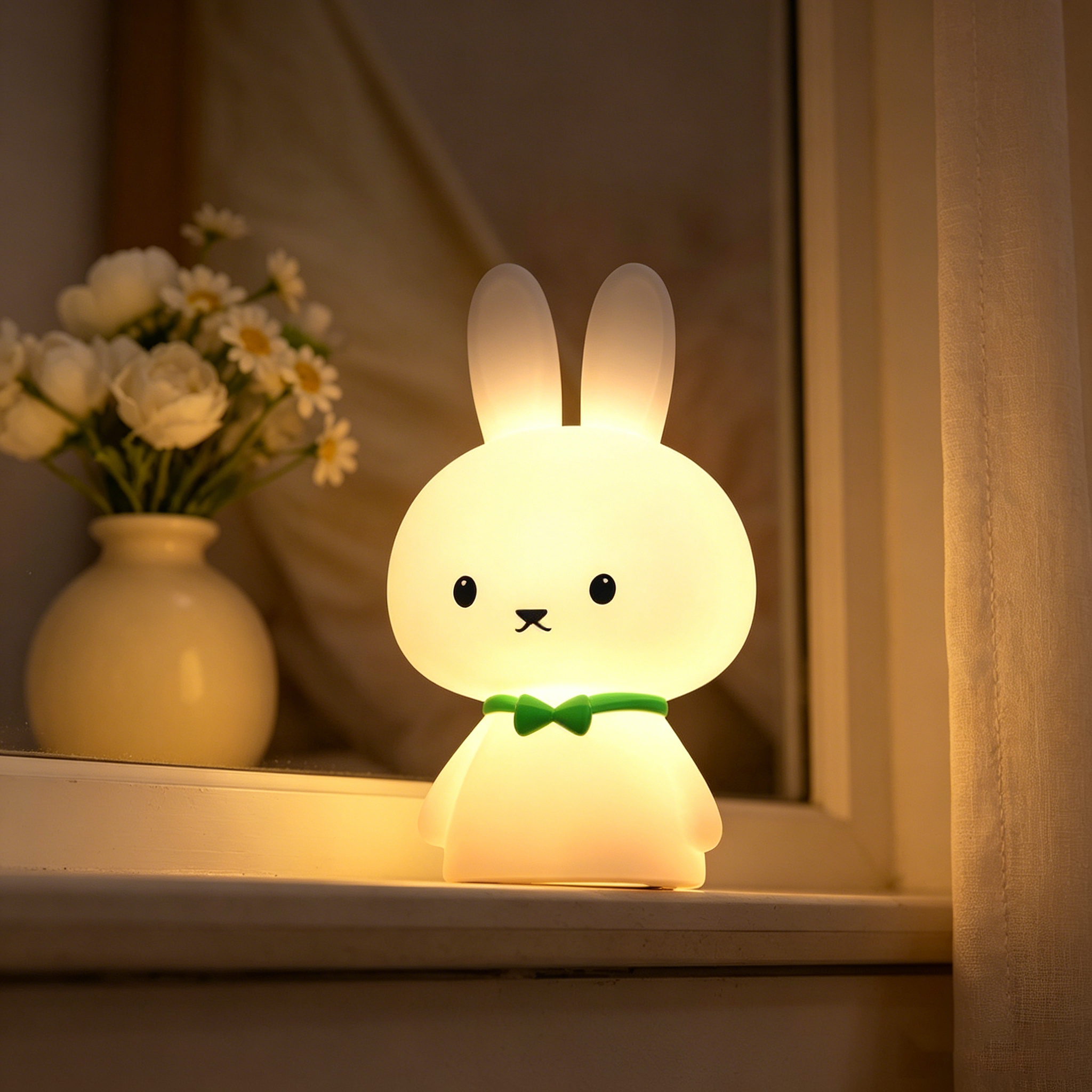Luna Rabbit Silicone Night Light