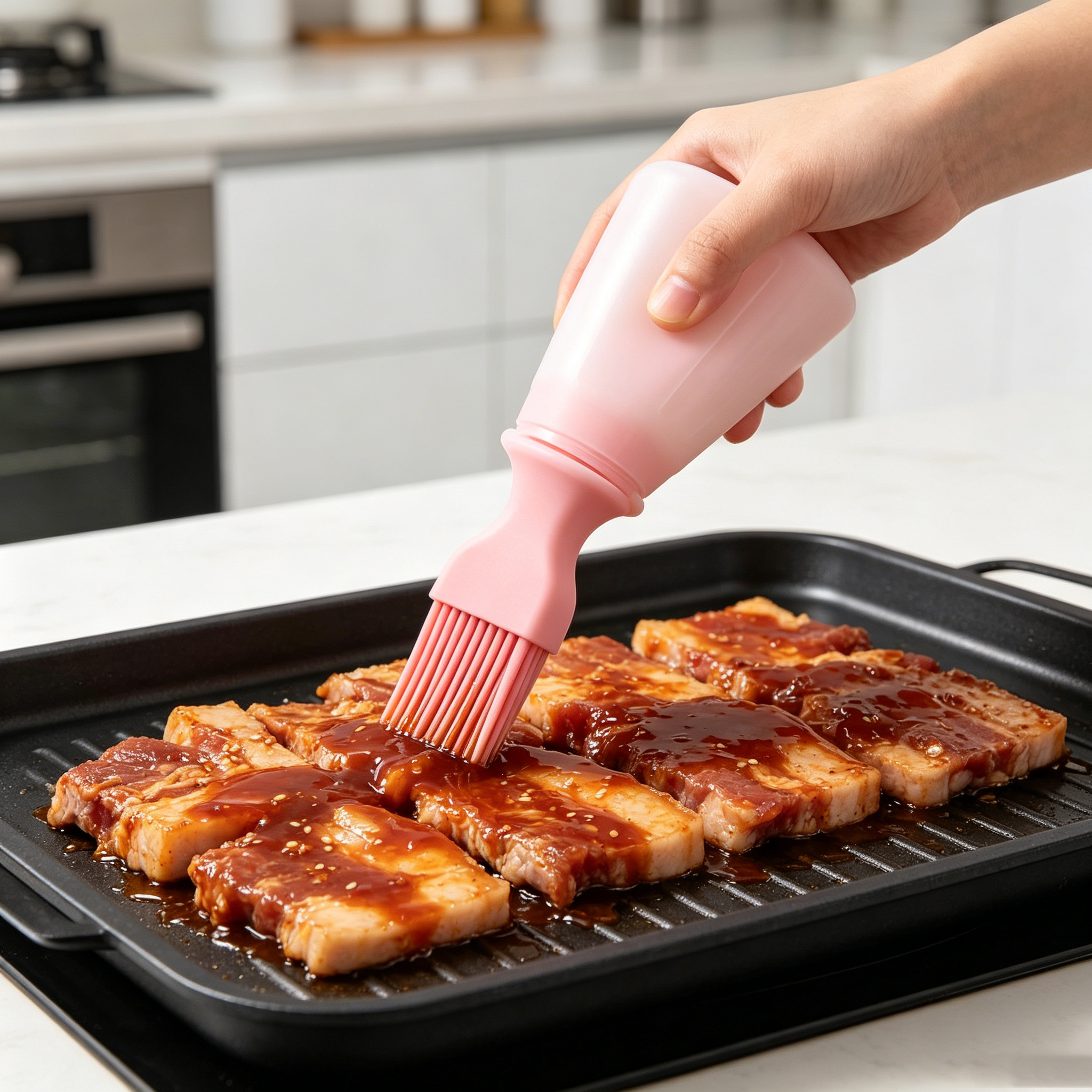 Silicone Oil Bottle Brush