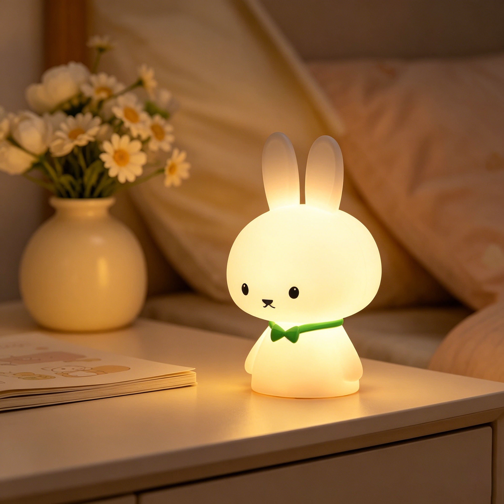 Luna Rabbit Silicone Night Light