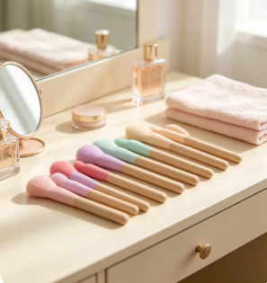 Silicone Makeup Brush Set