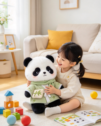 Relaxing Panda Plush