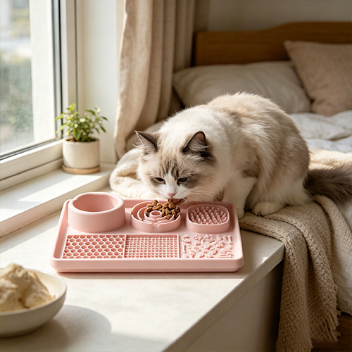 Multi-Function Slow Feeding Mat for Pets