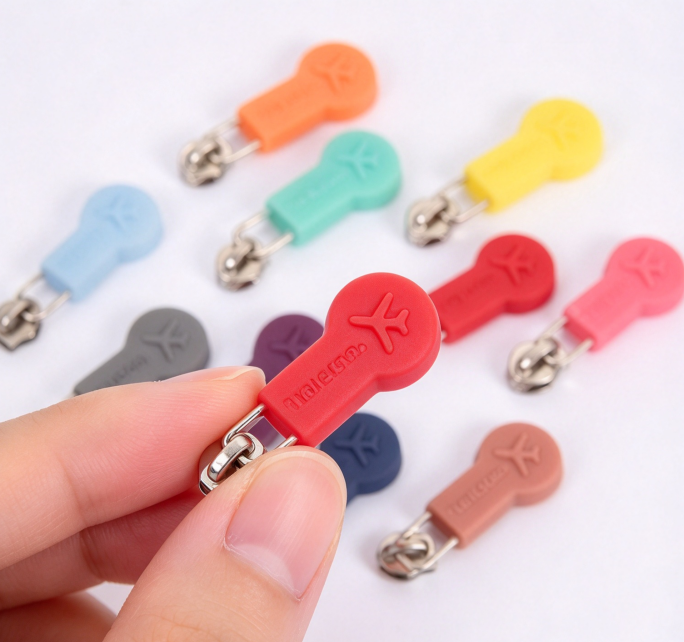 Custom Silicone Epoxy Zipper Pull