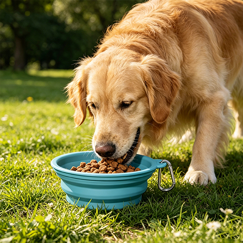 Foldable Silicone Pet Bowl