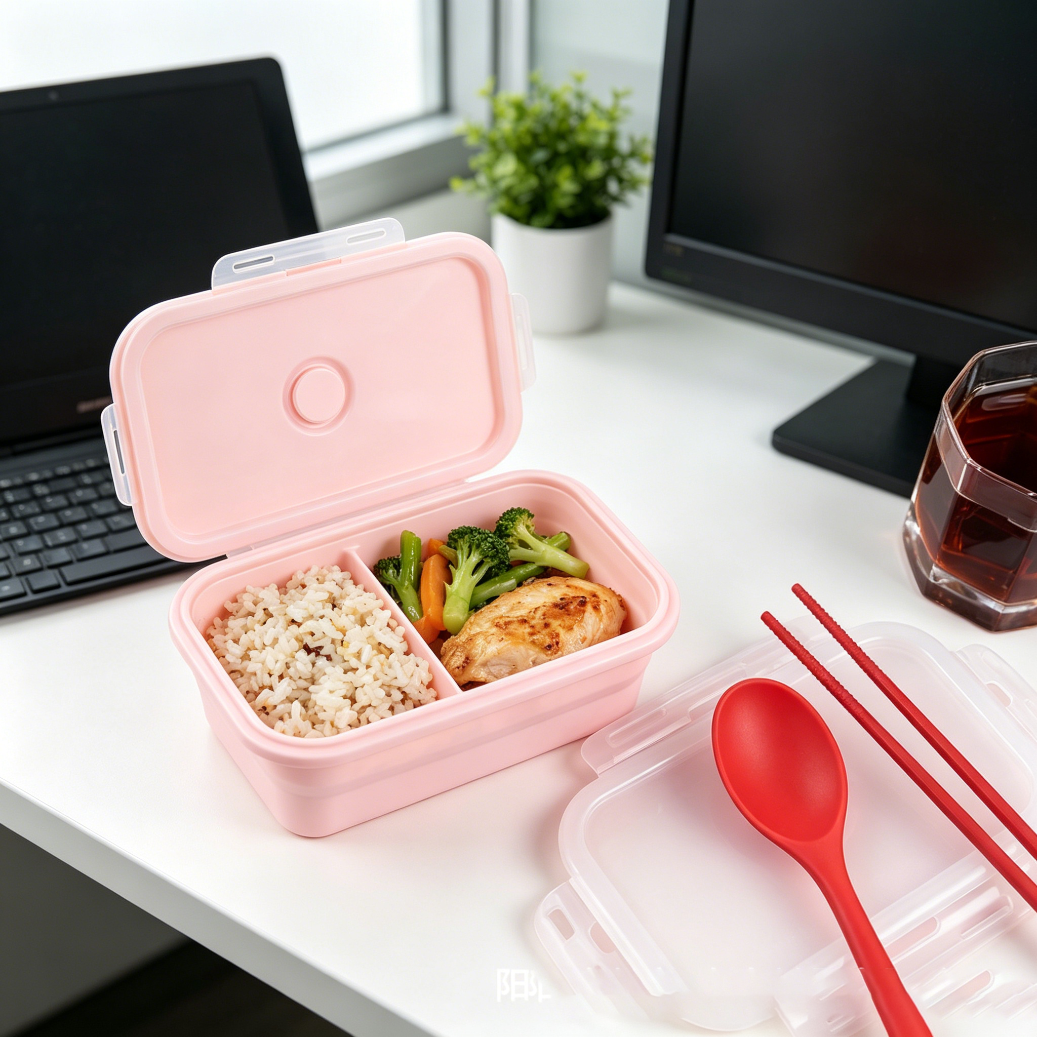 Foldable Silicone Lunch Box